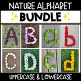 Nature Alphabet Bundle - Uppercase & Lowercase