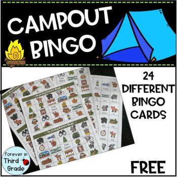 Preview of Nature Bingo | Camping Bingo