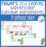 Nature Classroom Decorations Name Tags