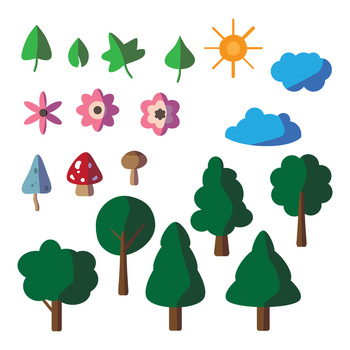 nature graphics and clip art