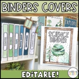Nature Editable Binder Covers and Spines