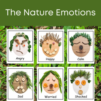 Preview of Nature Emotions Faces