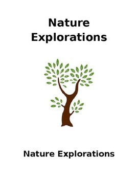 Preview of Nature Explorations Activity Guide SAMPLE