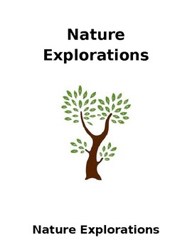 Preview of Nature Explorations Activity Guide Full Version