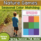 Nature Games: Color matching for Spring, Summer, Fall and 