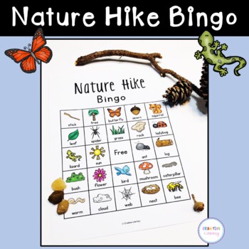 nature hike bingo cards