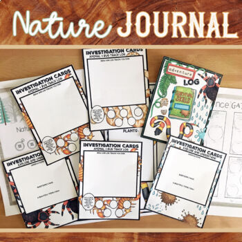 Preview of Nature Walk Logs & Writing Activities: Science, Animals, Scavenger Hunt