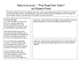 Nature Journal - The Road Not Taken