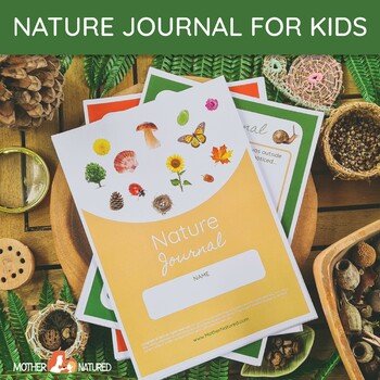 Preview of Nature Journal for Kids | Nature Study Journal | Outdoor Journal |