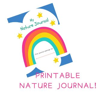 Preview of Nature Journal for Kids - Nature Study - Make Your Own - Inquiry Based Learning