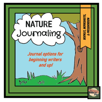 Preview of Nature Journaling Sit Spots Outdoor Fun Activities