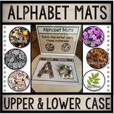 Nature & Loose Parts Alphabet Letter Mats / Reggio / Upper