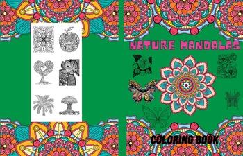 Preview of Nature Mandalas Coloring Book