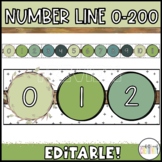 Nature Number Line 0-200