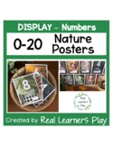 Nature Numbers 0-20 Posters - Real Photographs inspired by