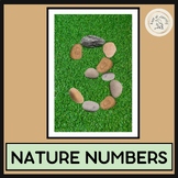 Nature Numbers 10, PREK Math Loose Parts Play, Reggio Kind