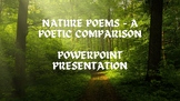 Nature Poems - A Poetic Comparison PowerPoint Presentation