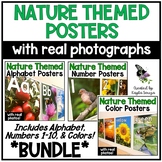 Nature Posters with Real Pictures for Classroom Decor BUNDLE