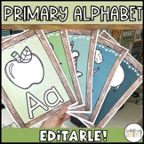 Nature Primary Alphabet Posters