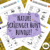 Nature Scavenger Hunt Bundle