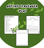 Nature Scavenger Hunt- Lesson Plan and Worksheets