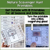 Nature Scavenger Hunt Printables