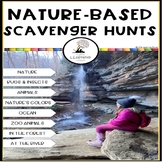 Nature Scavenger Hunts Bundle | Outdoors, Animals, Forest,
