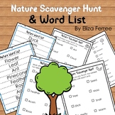 Nature Scavenger List - Nature Activity - Outdoor Activities