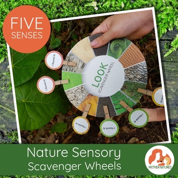 Preview of Nature Sensory Scavenger Wheels