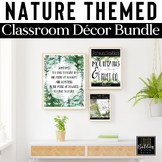 Nature-Themed Classroom Decor Set Bundle : Calm Nature Cla