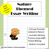 Nature Themed Essay Writing, w Rubrics & Printables