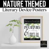 Nature-Themed Literary Device Posters, Transcendentalism, 