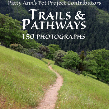 Preview of Nature Trails Pathways Landscapes 150 Photographs Images Clip Art Science Study