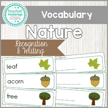 Spelling with Nature 