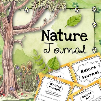 Preview of Nature Walk Journal (Outdoor Sensory Writing)