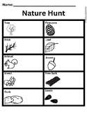 Nature Walk Scavenger Hunt Printable - Fall