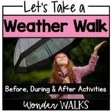 Nature Walk, Weather & Climate Science Activities, Tempera