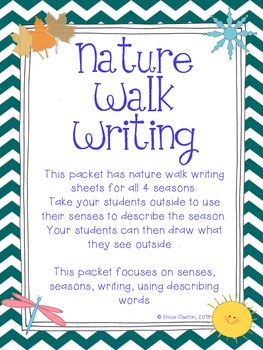 Preview of Nature Walk Writing