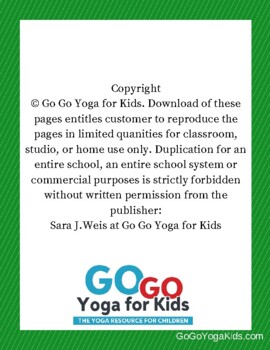 Nature Yoga: Kids Yoga Lesson Plan by Go Go Yoga for Kids | TpT