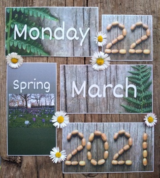 Preview of Nature calendar set for class display