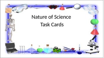 Preview of Nature of Science Task Cards