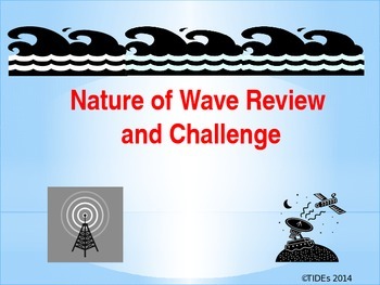 Preview of Nature of wave review and challenge
