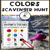 Nature's Colors Scavenger Hunt | Printable Checklist for O