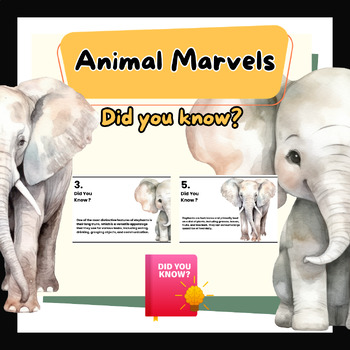 Preview of Nature's Marvels Elephants: Majestic Giants of the Animal Kingdom