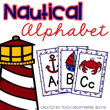 nautical alphabet teaching resources teachers pay teachers