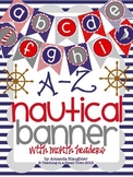 Nautical Alphabet Banner