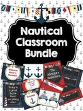 Nautical Anchor Themed Classroom Decoration Set Bundle