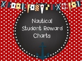 Nautical Anchor Themed Student Behavior Reward Charts