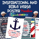 Nautical Bible Verse Inspirational Posters