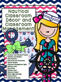 Nautical Classroom Decor and Management Bundle